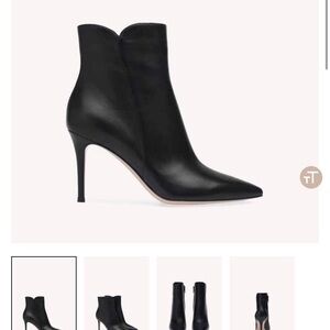 Gianvito Rossi Sleek Black Heeled Boots